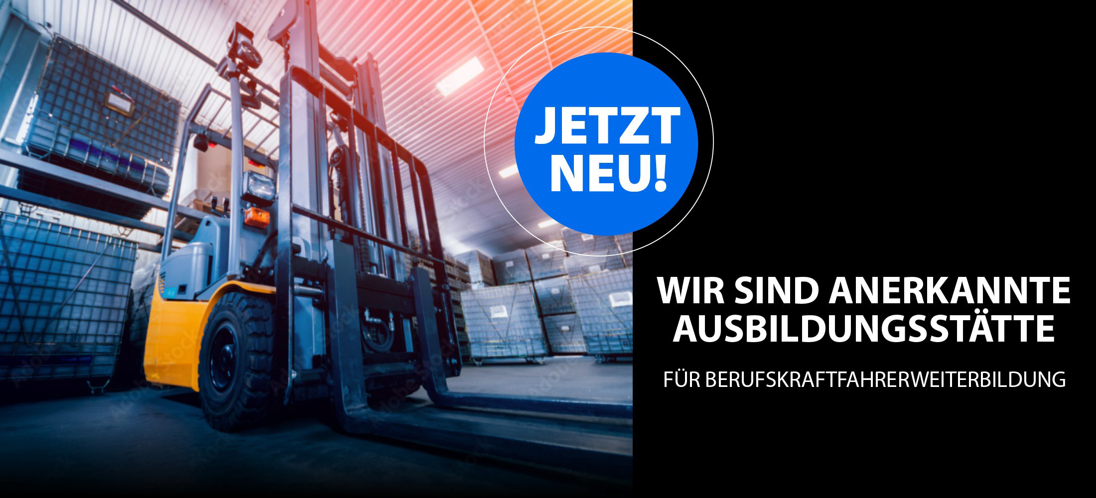 Anerkannte Ausbildungsstätte für Berufskarftfahrerweiterbildung